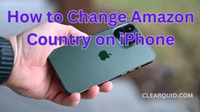 Change Amazon Country on iPhone